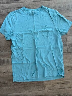 J. Crew Men’s Sky Blue Pocket Crew Tee